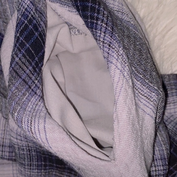 UO Urban Outfitters Lachlan flannel smocked dress in size small - Picture 7 of 9